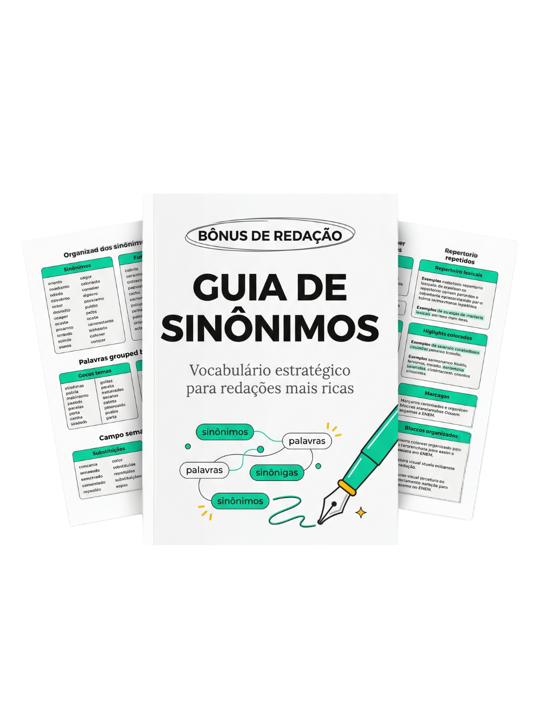 Guia de Sinônimos -
 Prof. Carlos Cavalcanti